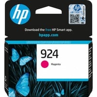 HP Cartuccia di inchiostro magenta originale 924 Resa standard, Magenta, 1 pz, 400 pagine, Confezione singola