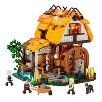 Lumibricks Mulino ad acqua medievale, Giochi di costruzione 