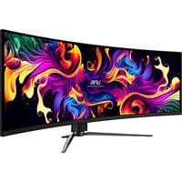 MSI MPG 491CQPXDE QD-OLED Monitor PC 124,5 cm (49") 5120 x 1440 Pixel Dual QHD Nero, Monitor di gioco Nero, 124,5 cm (49"), 5120 x 1440 Pixel, Dual QHD, QD-OLED, 0,03 ms, Nero