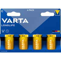 VARTA Batteria Longlife LR14, C (Baby) 