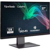 ViewSonic VP2788-5K Monitor PC 68,6 cm (27") 5120 x 2880 Pixel 5K Ultra HD LED Nero, Monitor LED Nero, 68,6 cm (27"), 5120 x 2880 Pixel, 5K Ultra HD, LED, 5 ms, Nero