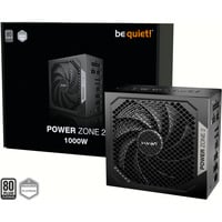 be quiet! POWER ZONE 2 1000W alimentatore per computer 20+4 pin ATX ATX Nero, Alimentatore PC Nero, 1000 W, 100 - 240 V, 1070 W, 50/60 Hz, 13 A, 6,5 A