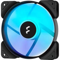 Fractal Design Aspect 12 RGB PWM Case per computer Ventilatore 12 cm Nero 1 pz, Ventola Nero/Bianco, Ventilatore, 12 cm, 2000 Giri/min, 33,2 dB, 56 pdc/min, 95,1 m³/h