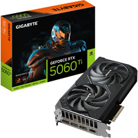 GIGABYTE GeForce RTX 5060 Ti WINDFORCE OC 16G Scheda Grafica – 16 GB GDDR7, 128 bit, PCI-E 5.0, 2587 MHz Frequenza del core, 3 x DisplayPort, 1 x HDMI, GV-N506TWF2OC-16GD 128 bit, PCI-E 5.0, 2587 MHz Frequenza del core, 3 x DisplayPort, 1 x HDMI, GV-N506TWF2OC-16GD, GeForce RTX 5060 Ti, 16 GB, GDDR7, 128 bit, 7680 x 4320 Pixel, PCI Express x16 5.0