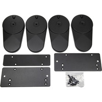 Inter-Tech Kit di conversione SF-47045, Server case Nero
