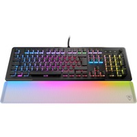 Turtle Beach Vulcan II Max tastiera Gaming USB QWERTZ Tedesco Nero, Tastiera da gioco Nero/trasparente, Cablato, USB, Interruttore a chiave opto-meccanico, QWERTZ, LED RGB, Nero
