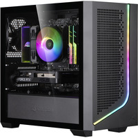 ALTERNATE PC da gaming • RTX 5060 • AMD Ryzen™ 5 5600 • 16 GB RAM, PC Gaming Nero/trasparente