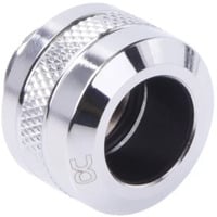 Alphacool Eiszapfen PRO 13mm HardTube Fitting G1/4 - Chrome, Connessione argento