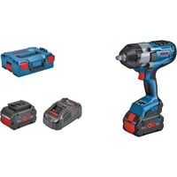 Bosch GDS 18V-1000 Professional 1750 Giri/min Nero, Blu, Avvitatore blu/Nero, Cacciavite a percussione, Impugnatura a pistola, 3/4", Nero, Blu, 1750 Giri/min, 1200 Giri/min