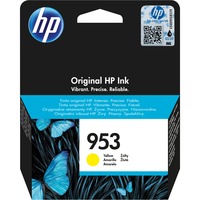 HP Cartuccia di inchiostro originale giallo 953 Standard, Giallo, Inchiostro a base di pigmento, 9 ml, 1 pz, Confezione singola
