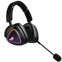 ASUS ROG DELTA II Auricolare Con cavo e senza cavo A Padiglione Gaming USB tipo-C Bluetooth Nero, Cuffia da gioco Nero, Con cavo e senza cavo, Gaming, 20 - 20000 Hz, 315 g, Auricolare, Nero