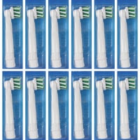 Braun CrossAction 12 pz Bianco, Testina bianco, 12 pz, Bianco, 3 mese(i), Oral-B, Scatola