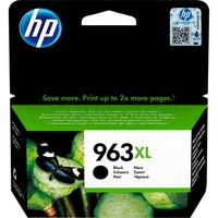 HP Cartuccia di inchiostro nero originale 963XL ad alta capacità Resa elevata (XL), Nero, Inchiostro a base di pigmento, 47,86 ml, 1 pz, 2000 pagine