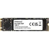 Intenso Top M.2 128 GB Serial ATA III, Disco a stato solido 128 GB, M.2, 520 MB/s, 6 Gbit/s
