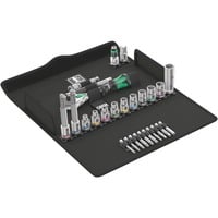 Wera Set bicicletta 7, 3/8", Set di strumenti Nero/Verde