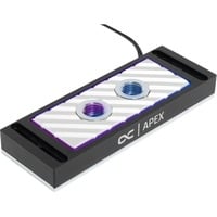 Alphacool Apex RAM X4 Water Cooler Silver, Raffreddamento ad acqua Nero/Argento