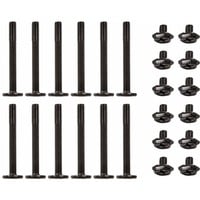 Alphacool Set viti per radiatore M3x30mm / M3x5mm, Set di viti Nero
