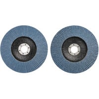 EINHELL Set di mop abrasivi 2 pezzi Ø 150mm, K40 / K80, Mola abrasiva 