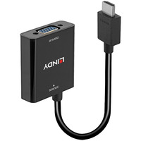 Lindy Convertitore da HDMI a VGA Nero