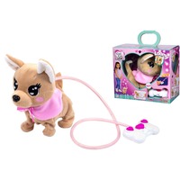 Simba ChiChi LOVE Loomy - Chihuahua ChiChi, Peluche animali beige/Rosa