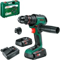 Bosch Trapano avvitatore a batteria AdvancedDrill 18V-80 QuickSnap + accessori verde/Nero