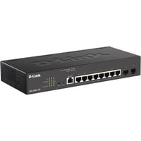 D-Link DGS-2000-10P switch di rete Gestito L2/L3 Gigabit Ethernet (10/100/1000) Supporto Power over Ethernet (PoE) 1U Nero, Interruttore Gestito, L2/L3, Gigabit Ethernet (10/100/1000), Supporto Power over Ethernet (PoE), Montaggio rack, 1U