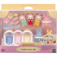 EPOCH Traumwiesen Trigemini Coniglio Cioccolato e accessori, Gioco figura 3 anno/i, Multicolore, Cloruro di polivinile (PVC), Vendita al dettaglio