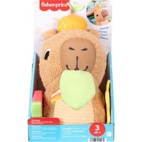 Fisher-Price HYR54 peluche, Peluche animali Capibara giocattolo, 0,25 anno/i, Sonoro