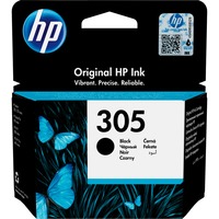 HP Cartuccia di inchiostro nero originale 305 Resa standard, Nero, Inchiostro a base di pigmento, 17,9 ml, 1 pz, 120 pagine