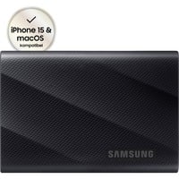 Samsung Portable SSD T9 USB 3.2 1TB, Disco a stato solido Nero, 2 TB, USB tipo-C, USB 3.2 Gen 2x2, 2000 MB/s, Nero