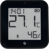 Shelly BLU H&T Display ZB, Sensore multi Nero