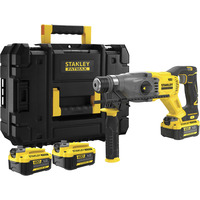 Stanley Martello combinato a batteria SDS-plus, 18 Volt, Trapano a percussione Nero/Giallo