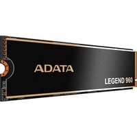 ADATA LEGEND 960 1 TB M.2 PCI Express 4.0 NVMe 3D NAND, Disco a stato solido grigio scuro/Oro, 1 TB, M.2, 7400 MB/s