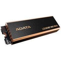 ADATA LEGEND 960 MAX 1 TB M.2 PCI Express 4.0 NVMe 3D NAND, Disco a stato solido grigio scuro/Oro, 1 TB, M.2, 7400 MB/s