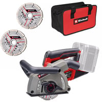 EINHELL Fresatrice per scanalature murali professionale a batteria TP-MA 36/30 Li BL-Solo, 36 Volt (2x18V), Strumento rosso/Nero