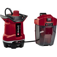EINHELL Power X-Change Pompa per acqua sporca a batteria GE-DP 18/25 Li - Solo, 18 Volt, Pompe immersione e pressione rosso/Nero