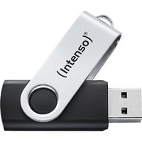 Intenso Office Line 256 GB, Chiavetta USB argento/Nero