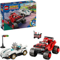 LEGO Sonic the Hedgehog Silvers Auto vs. Monstertruck di Knuckles, Giochi di costruzione 