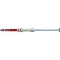 fischer Tassello a gambo lungo DuoXpand 10x140 T R grigio chiaro/Rosso