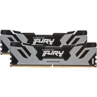 Kingston FURY FURY 32GB 7200MT/s DDR5 CL38 DIMM (Kit da 2) Renegade Silver XMP, Memoria Nero/Argento, 32 GB, 2 x 16 GB, DDR5, 288-pin DIMM