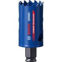 Bosch 2 608 900 424 sega per trapano 1 pz, Sega a tazza Singolo, Trapano, Mattone, Plastica, Piastrelle morbide in ceramica, Acciaio inox, Blu, Rosso, 6 cm, 3,8 cm