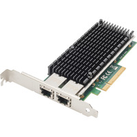 Digitus Ethernet 10 Gigabit a 2 porte, Scheda di rete 