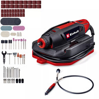 EINHELL Utensile per levigatura e incisione TC-MT 150 E, Incisore Nero/Rosso