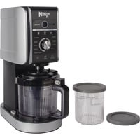 Ninja CREAMi Deluxe Eismaschine NC502EU, Gelatiera Nero/Argento