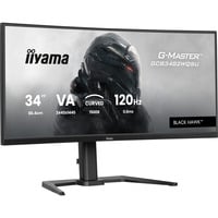 iiyama GCB3482WQSU-B1 Monitor PC 86,4 cm (34") 3440 x 1440 Pixel UltraWide Quad HD LED Nero, Monitor di gioco Nero, 86,4 cm (34"), 3440 x 1440 Pixel, UltraWide Quad HD, LED, 0,6 ms, Nero