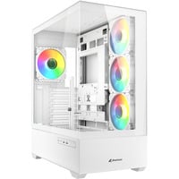 Sharkoon AK6 RGB, Chassis Tower bianco