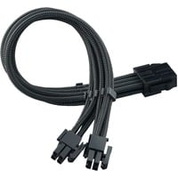 SilverStone Cavo di prolunga di alimentazione SST-PP07E-EPS8B Nero