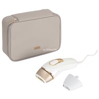 Braun Epilatore Luce Pulsata Silk·expert Pro 5, Epilazione A Casa Tua, Con Custodia, Rasoio Donna Venus, 2 Testine, PL5152, Rimozione dei capelli bianco/Oro, Epilazione A Casa Tua, Con Custodia, Rasoio Donna Venus, 2 Testine, PL5152, Luce pulsata intensa (IPL), Oro, Bianco, AC