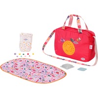 ZAPF Creation BABY born Changing Bag Pinplay, Accessori della bambola BABY born Changing Bag Pinplay, Borsa per pannolini per bambola, 3 anno/i