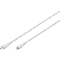 Digitus Cavo in silicone USB 2.0 USB-C > Lightning, certificato MFI bianco